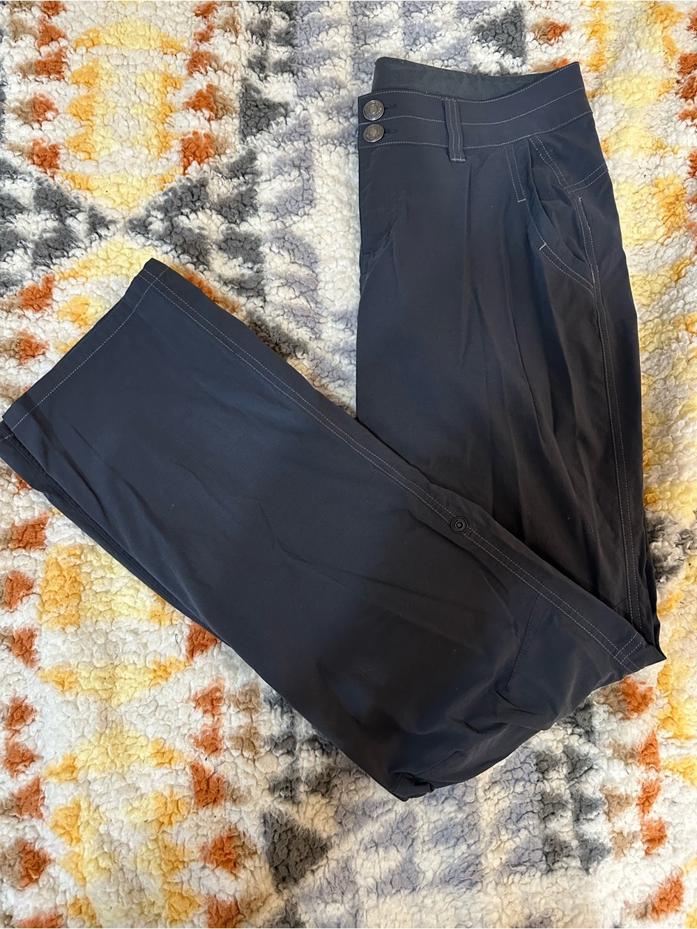 Marmot Women’s Black Hiking Pants Size 6 Convertible Outdoor